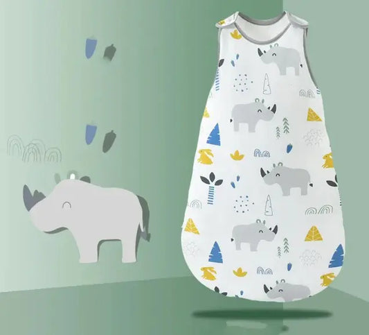 Warm & Soft Cotton Sleeping Bag Clothes with Clips – Perfect for Cold Nights